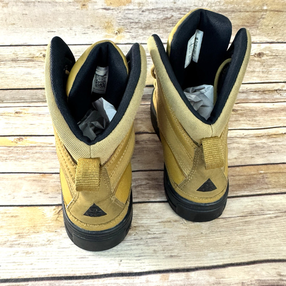 Nike Boys Tan Brown ACG Lace Up Fall Winter Boots 5.5Y - Picture 6 of 8